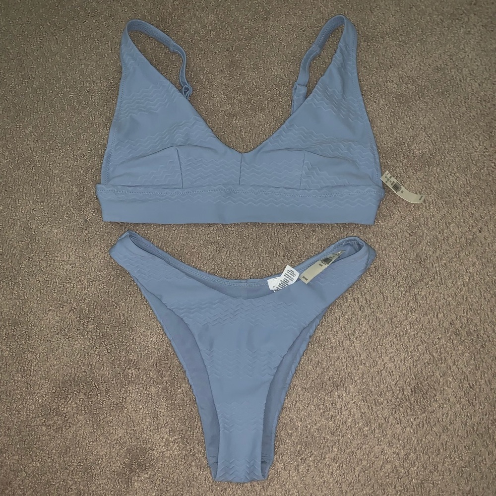 Brand new Aerie Light Blue Bikini Bathing Suit